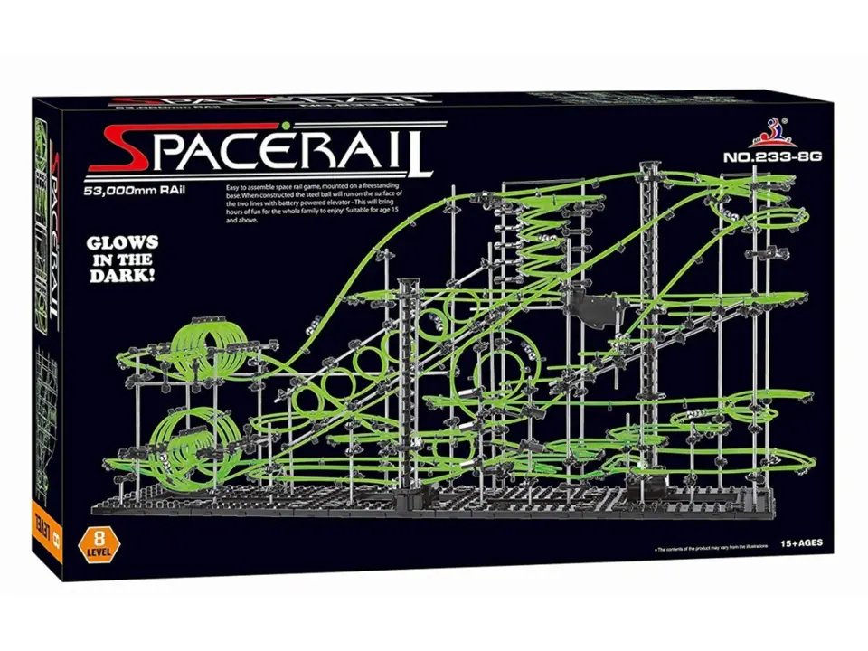 SpaceRail Track For Balls level 8G - Ball rollercoaster
