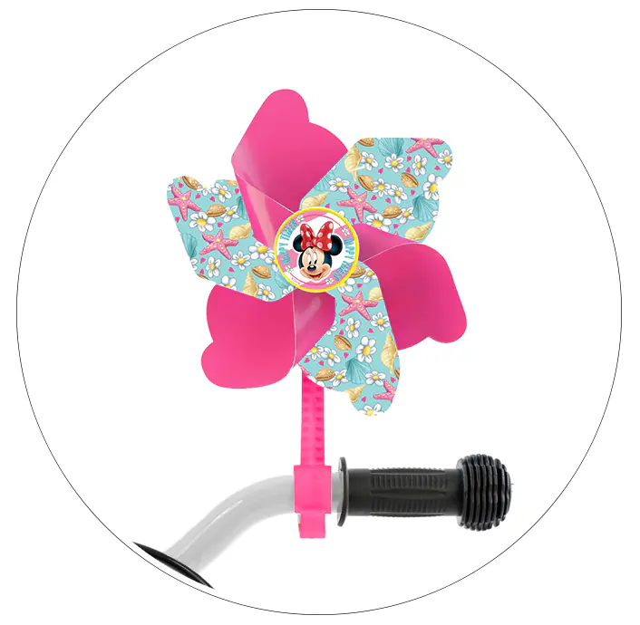 Pinwheel Steering Wheel Minnie Mouse Disney Windmill