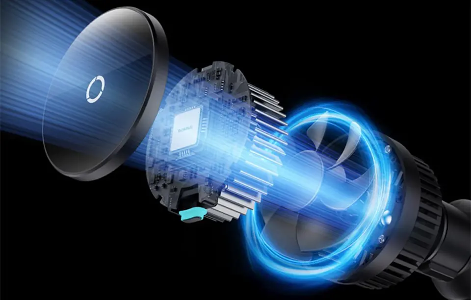 Uchwyt samochodowy BASEUS MagPro Qi 15W (czarny)