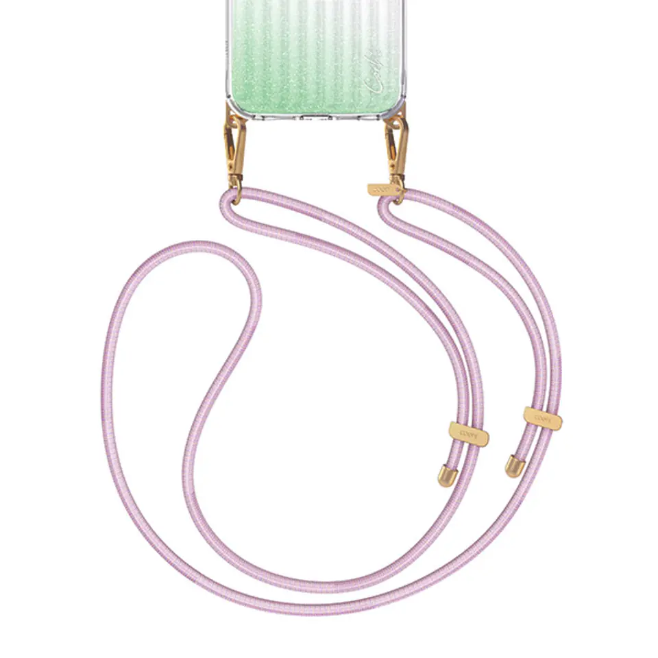 UNIQ Coehl Laurel uniwersalna smycz dotelefonu liliowy/misty mauve
