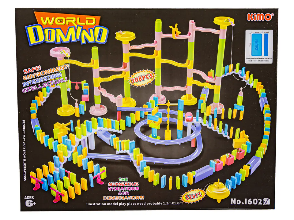 Huge Ball Track KULODROM DOMINO 308 elements