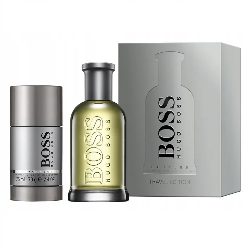 Hugo Boss Bottled Travel Edition set EDT 100ml + deodorant stick 75ml ...