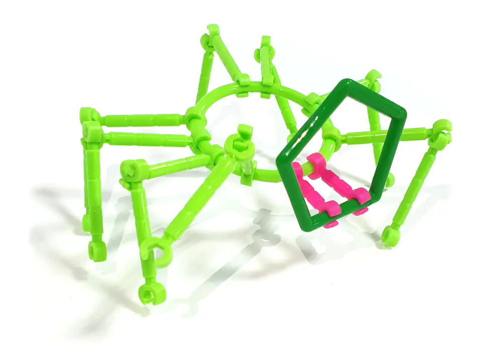 Sticks Construction Straws, Educational Blocks approx. 1000 AUTO Elements