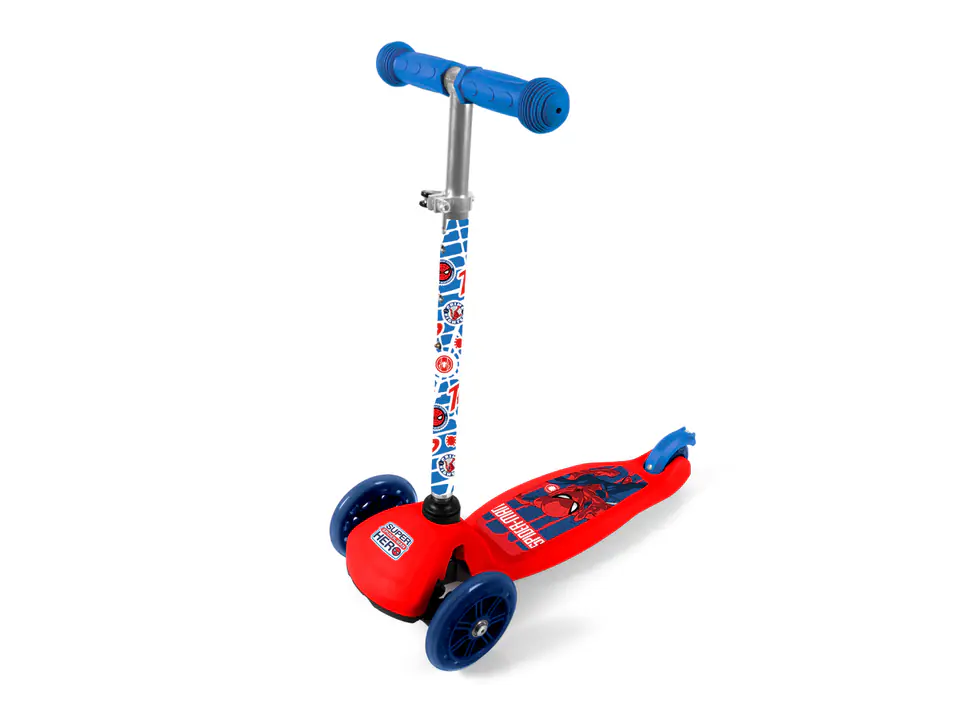 Spiderman 3-wheel scooter