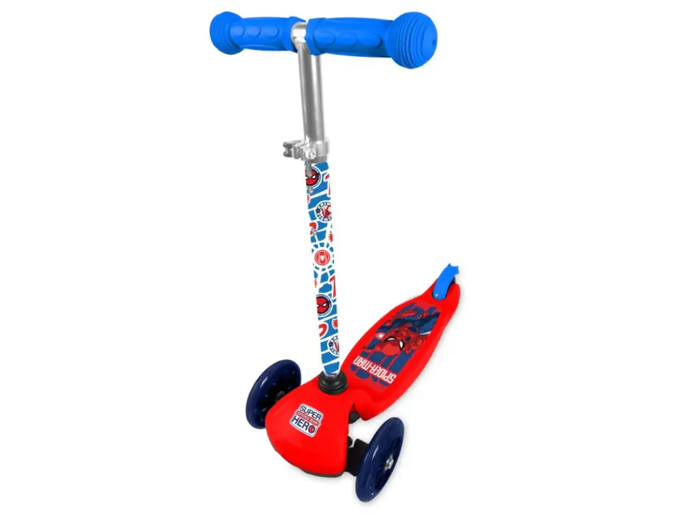 Spiderman 3-wheel scooter