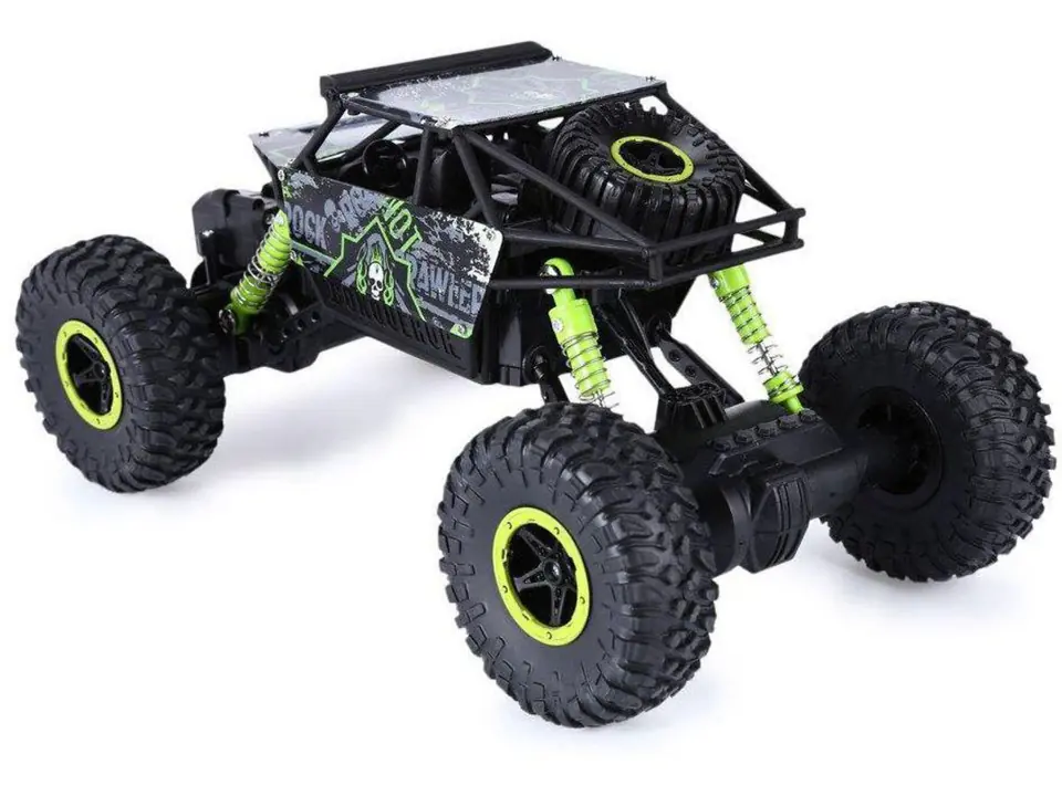 Car RC ROCK CRAWLER 2.4GHz 1:18 Green