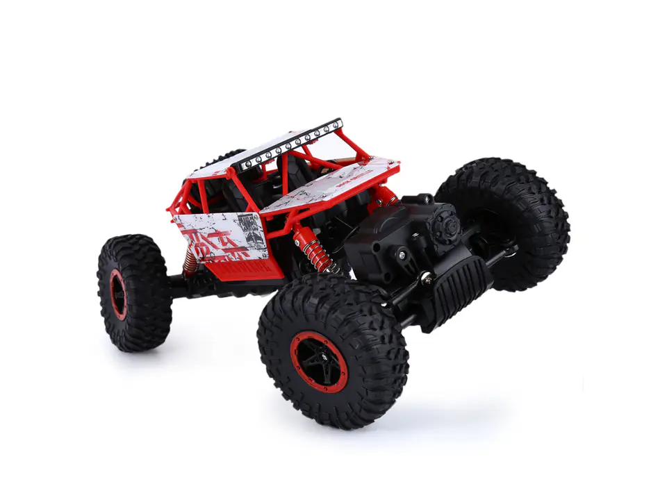 Car Rc ROCK CRAWLER 2.4GHz 1:18 Red