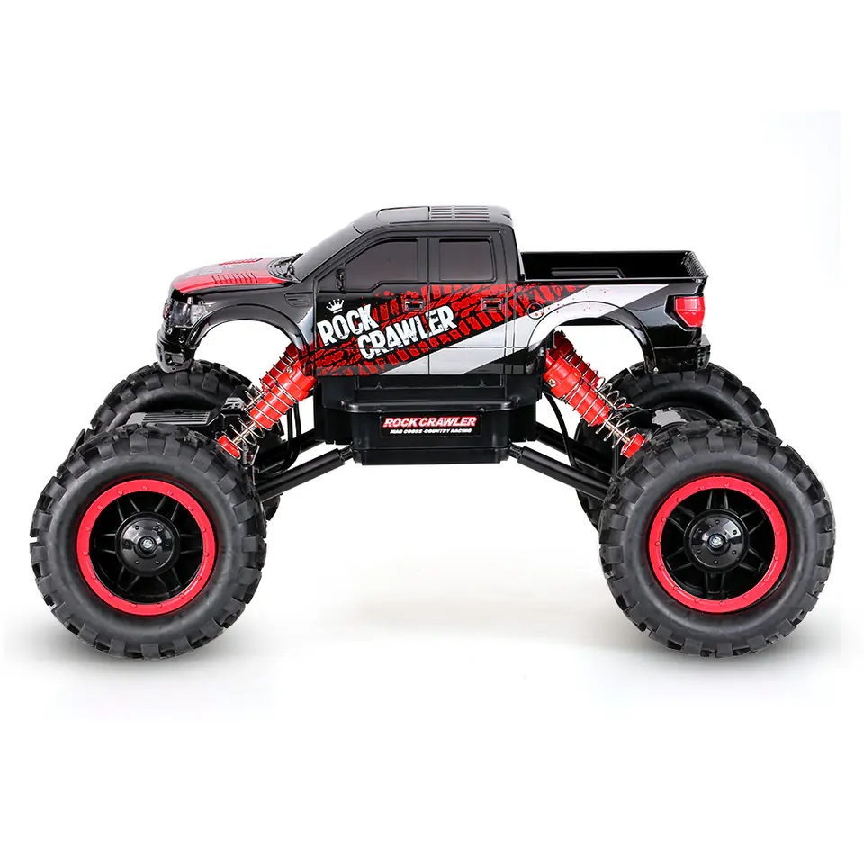 Car Auto Rock Crawler 1:14 2.4GHz 4WD Red