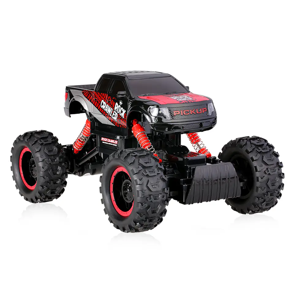 Car Auto Rock Crawler 1:14 2.4GHz 4WD Red