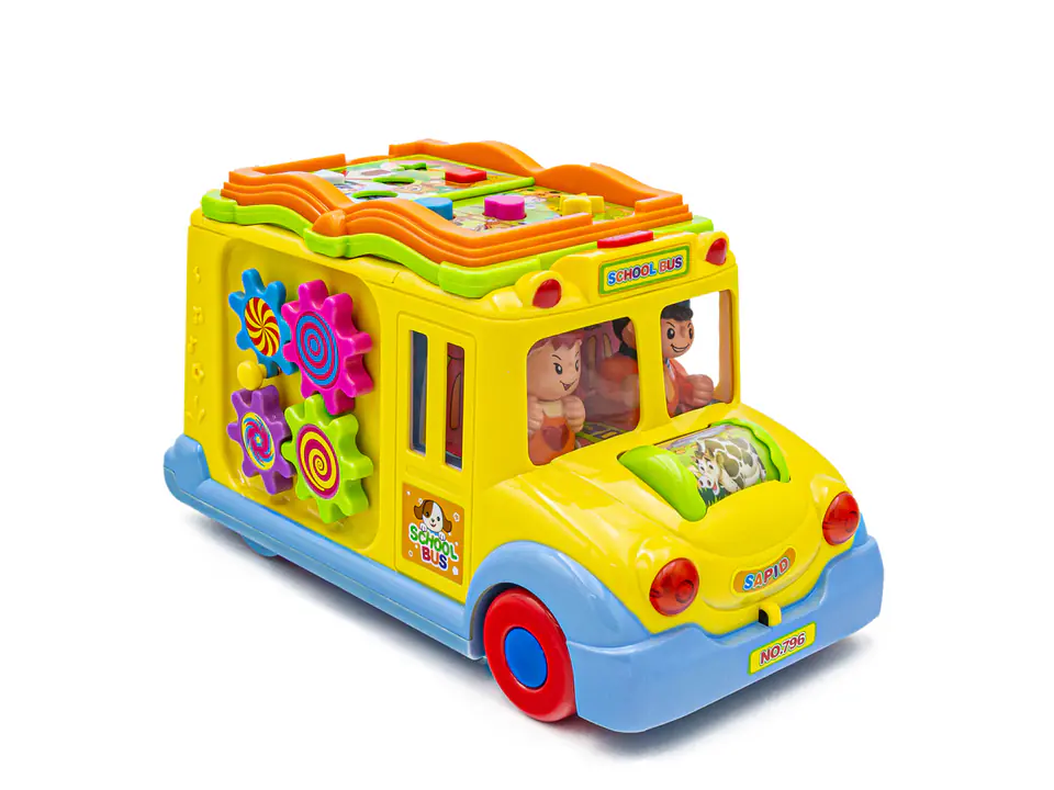 Educational School Bus, Light, Sound