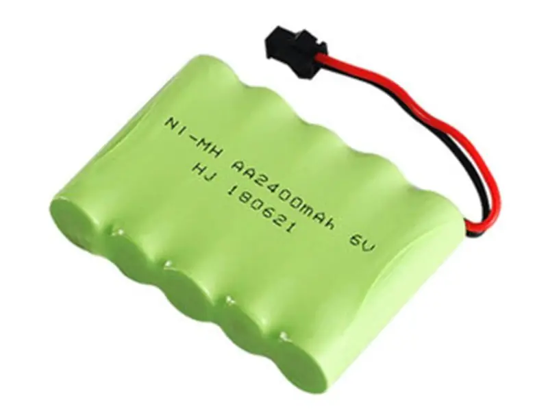 Rechargeable Battery Pack Battery NIMH 6V 2400mAh JST SM Crawler HB1401 HB1402