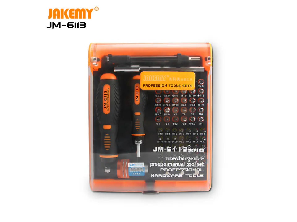 Professional PRECISION Tools Kit JAKEMY 73in1