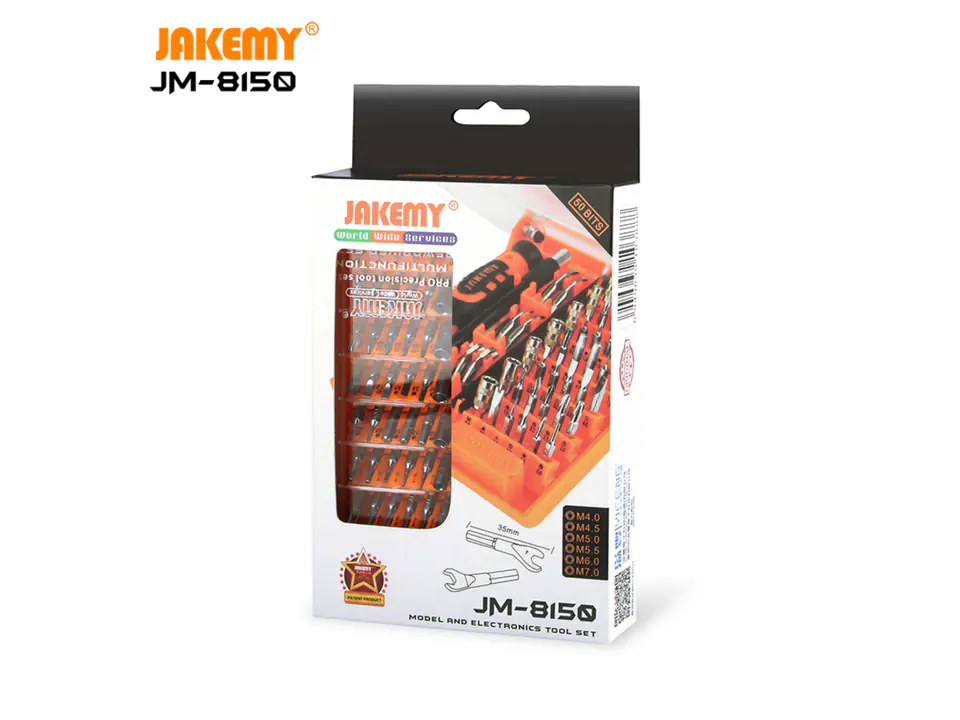 Professional JAKEMY Precision Tools Kit 54in1