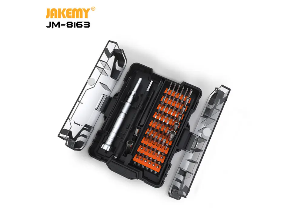 Professional SET of PRECISION TOOLS JAKEMY 62in1