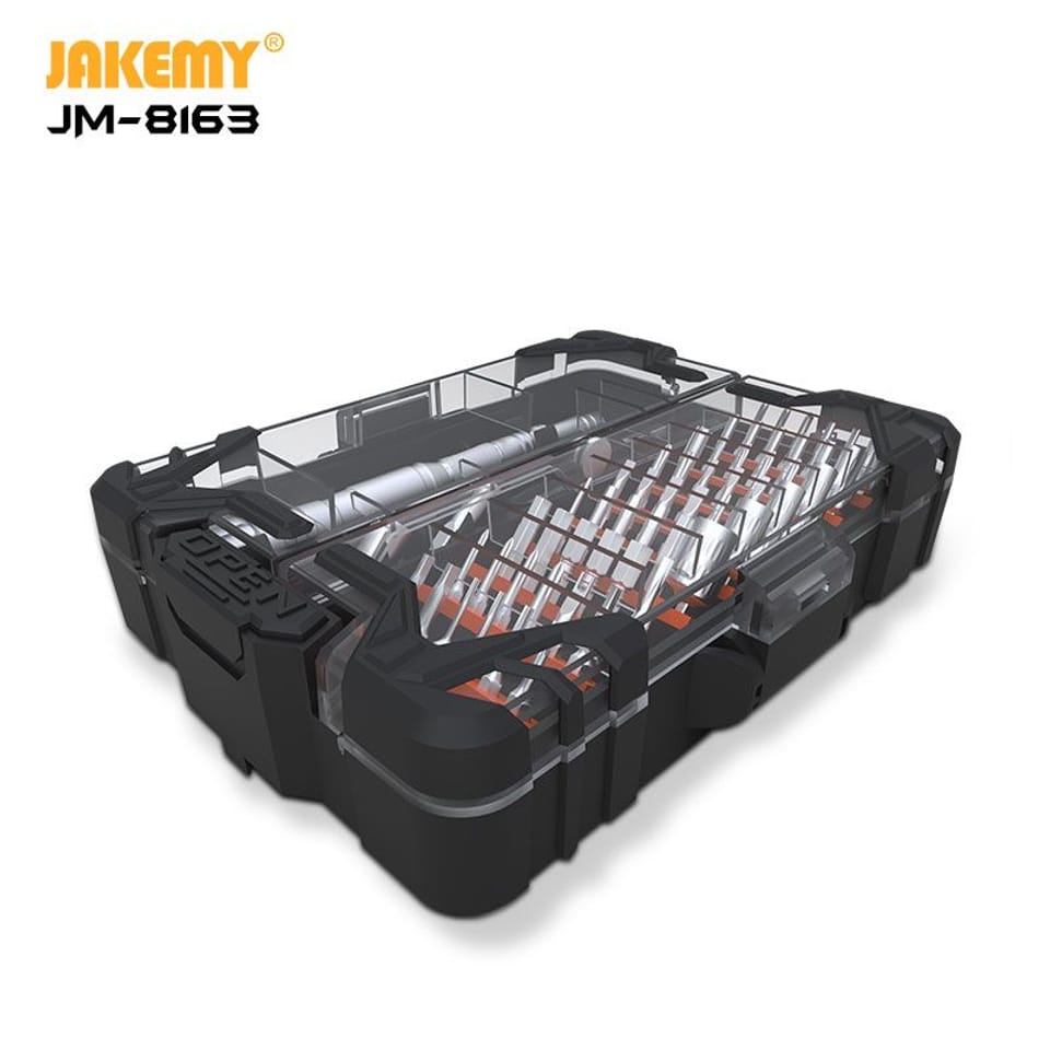 Professional SET of PRECISION TOOLS JAKEMY 62in1