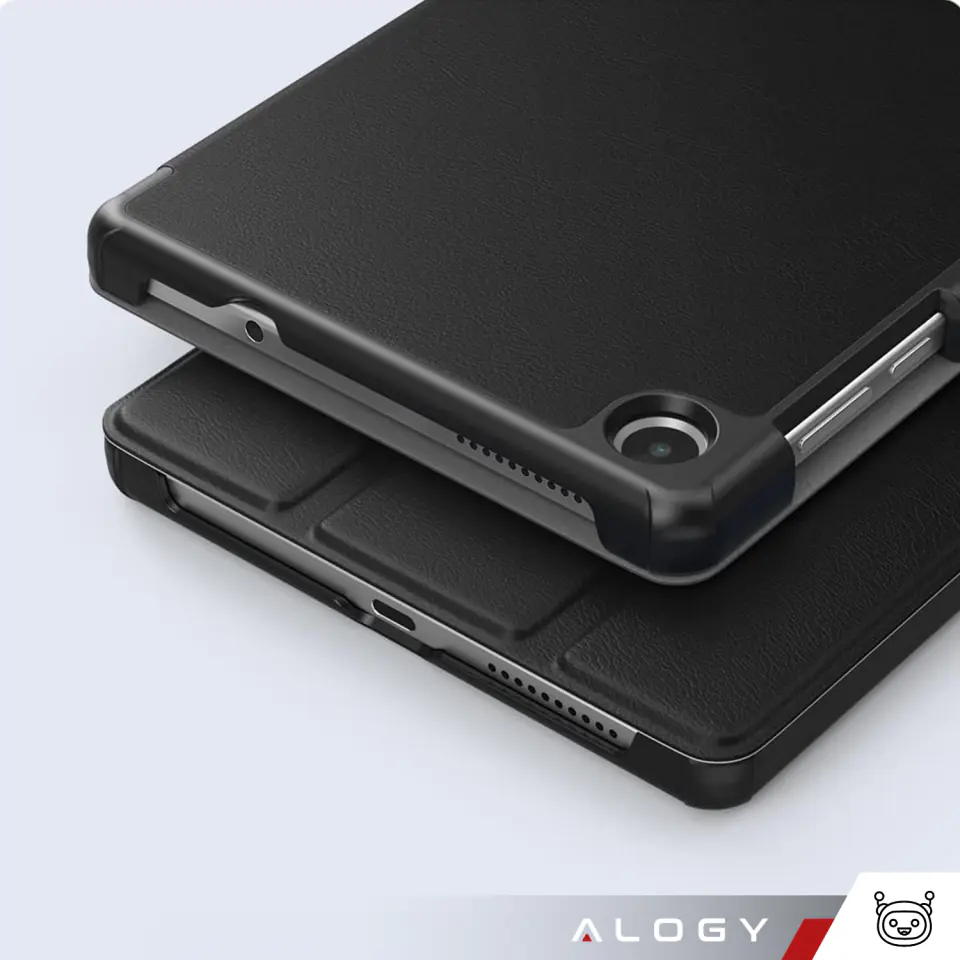 Etui do Lenovo Tab M8 4gen TB300XU TB300FU Book Cover Case obudowa futerał Alogy Czarne