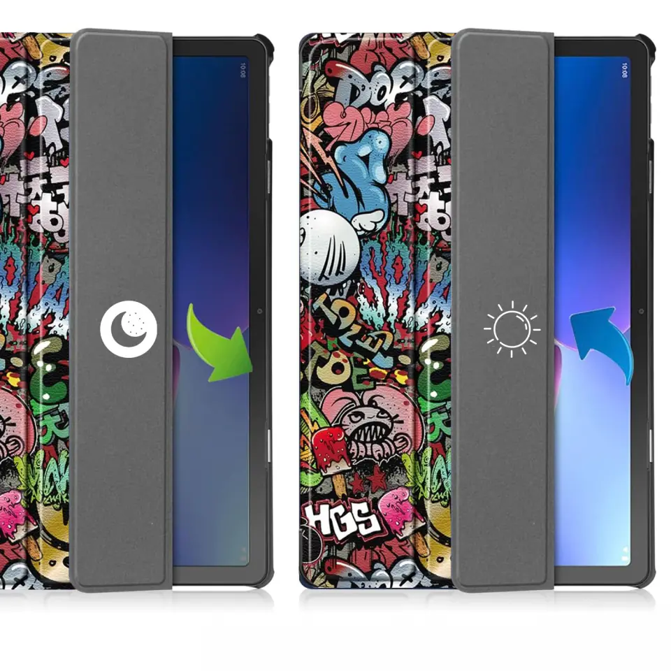 Etui do Xiaomi Redmi Pad SE 2023 11" Smart Case Cover z klapką obudowa futerał pokrowiec Graffiti