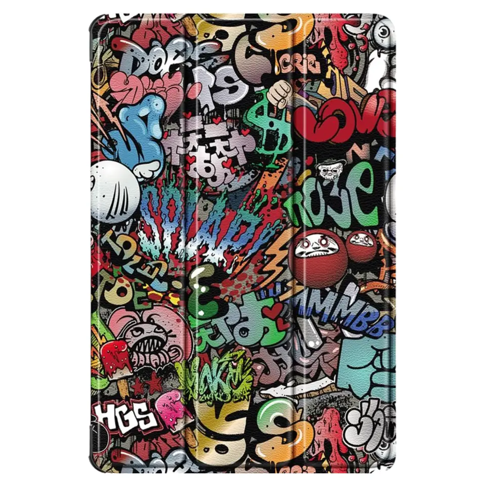 Etui do Xiaomi Redmi Pad SE 2023 11" Smart Case Cover z klapką obudowa futerał pokrowiec Graffiti