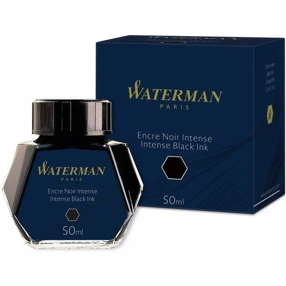 Atrament WATERMAN czarny S0110710