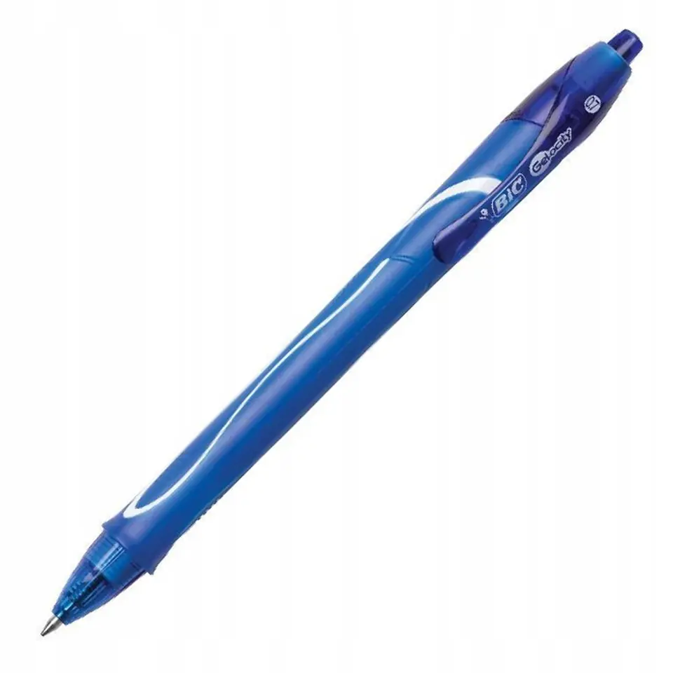 Pióro żelowe Gelocity QUICK DRY niebieskie 950442 BIC