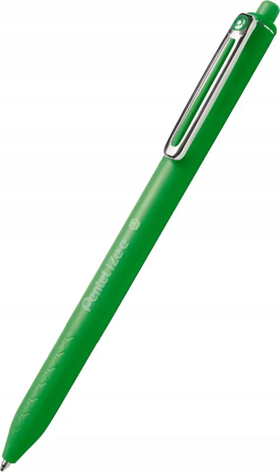 Długopis IZEE 0.7 zielony BX467-D PENTEL z tuszem low viscosity