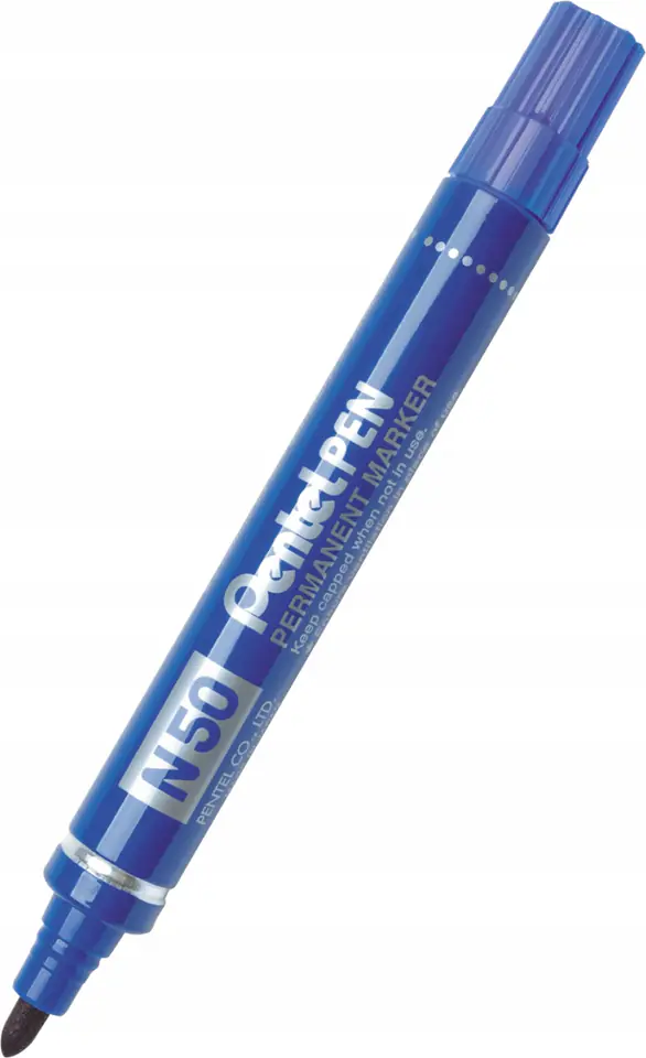 Marker wodoodporny N50-C niebieski PENTEL