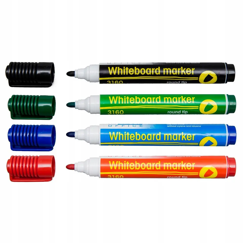 Marker suchościeralny 3160 komplet 4 kolory 105108 D.RECT