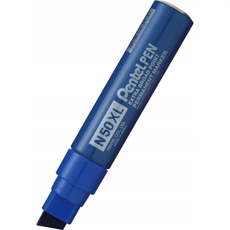 Marker permanentny N50XL-C gruby niebieski PENTEL