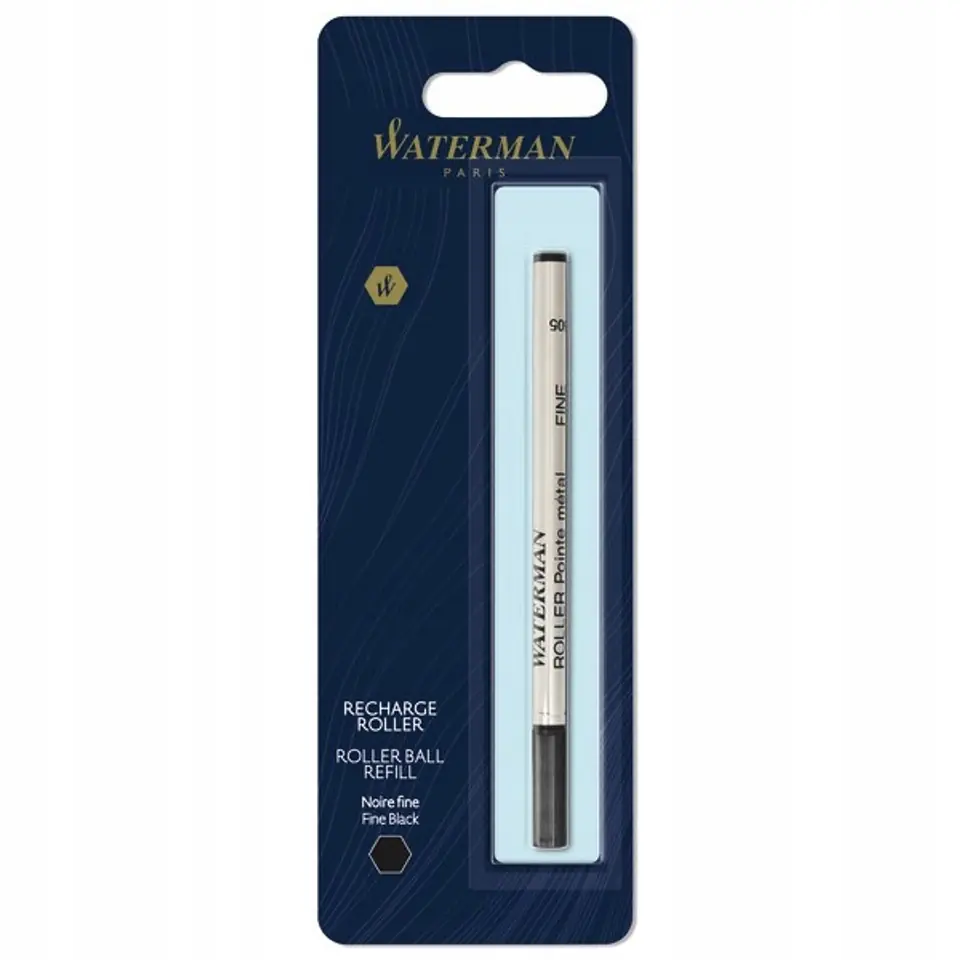 Wkład kulk.WATERMAN czarny F 1964019/S0112670