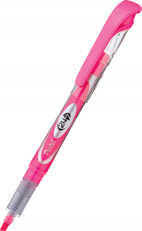 Zakreślacz z płynnym tuszem różowy SL12-PX PENTEL