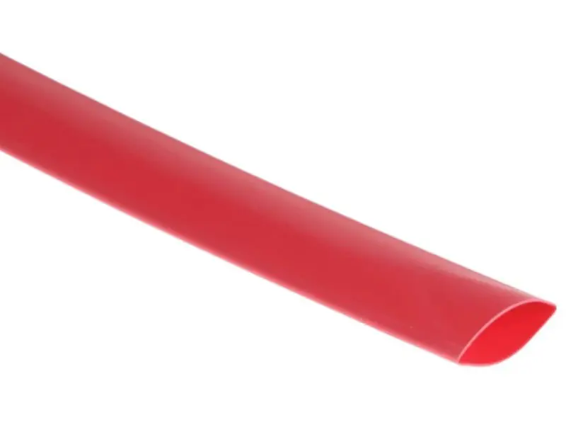 Tube Heat Shrink Sleeve 80mm Red 0.5m 2:1