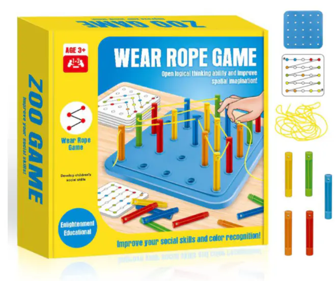 Educational Arcade Game - Tie the Rope Thread