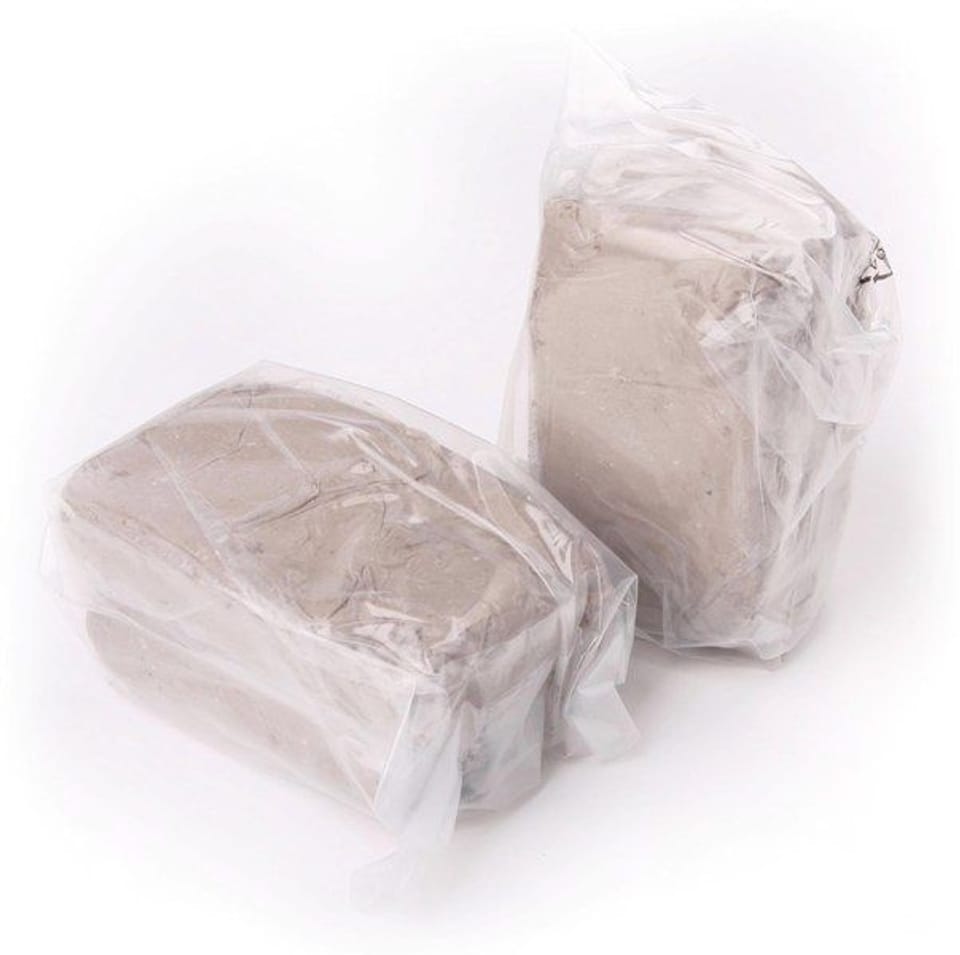 Clay stock for potter's wheel 800g