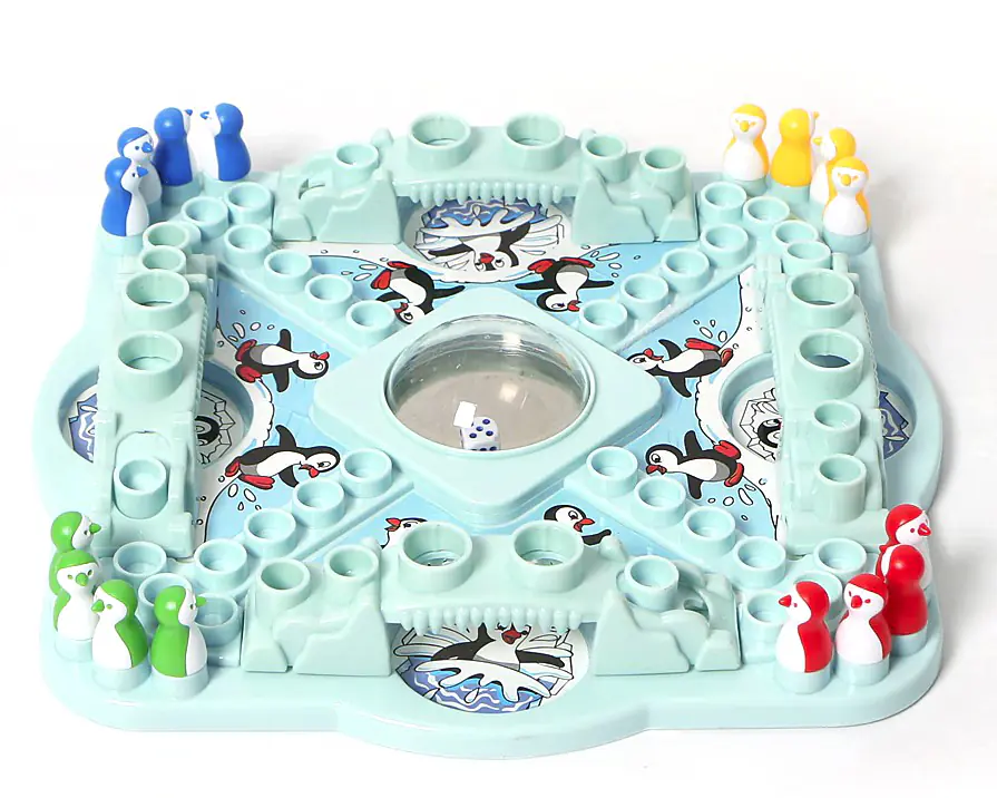 Board game penguin racing Chinese