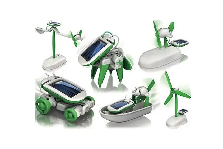 Solar Toy Robots 6in1 Educational Set