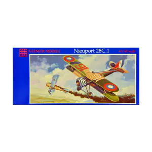 Plastic model - Nieuport 28C aircraft. I - Glencoe Models