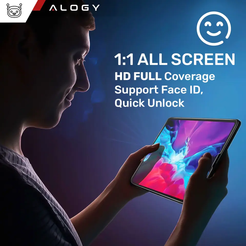 Szkło hartowane do Lenovo Tab K11E / M11 10.95" TB330FU/TB330XU/TB331FC na tablet ekran Alogy Screen Protector Pro+ 9H