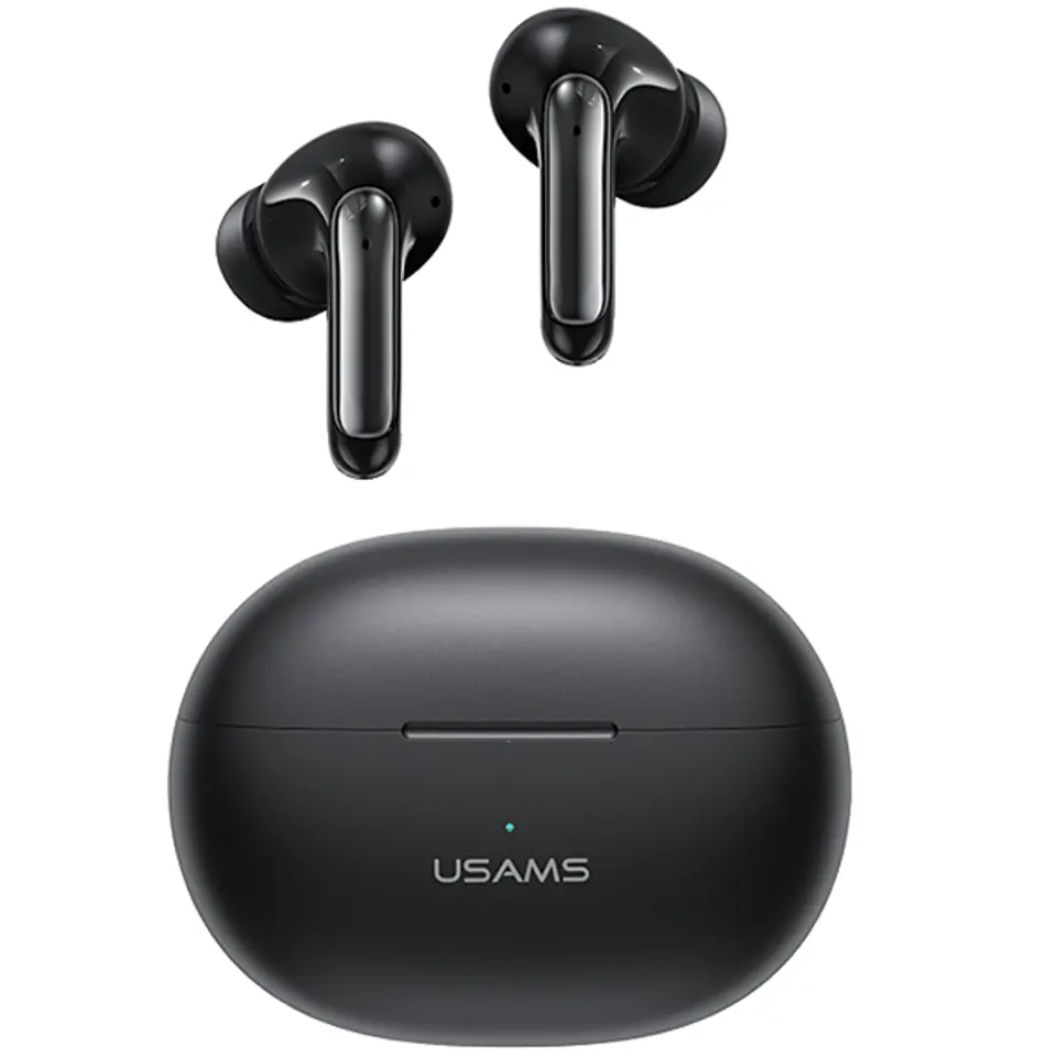 USAMS Słuchawki Bluetooth 5.3 TWS X-Don Series Dual mic ENC bezprzewodowe czarny/black BHUXD01 (SAMS-XD18)