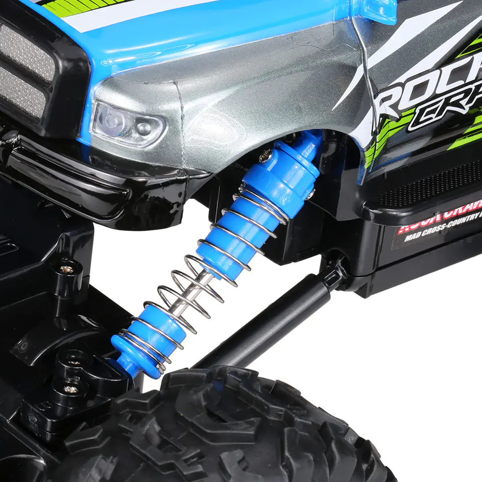 Car Auto Rock Crawler 1:14 2.4GHz 4WD Blue