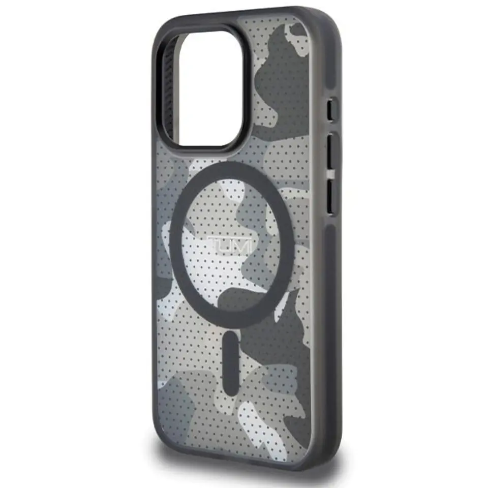 Tumi TUHMP15LTCAMK iPhone 15 Pro 6.1" czarny/black hardcase Frosted Camo Print MagSafe