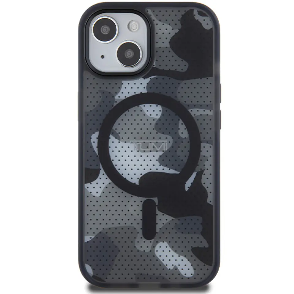 Tumi TUHMP15STCAMK iPhone 15 / 14 / 13 6.1" czarny/black hardcase Frosted Camo Print MagSafe