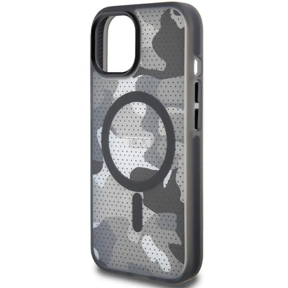 Tumi TUHMP15STCAMK iPhone 15 / 14 / 13 6.1" czarny/black hardcase Frosted Camo Print MagSafe