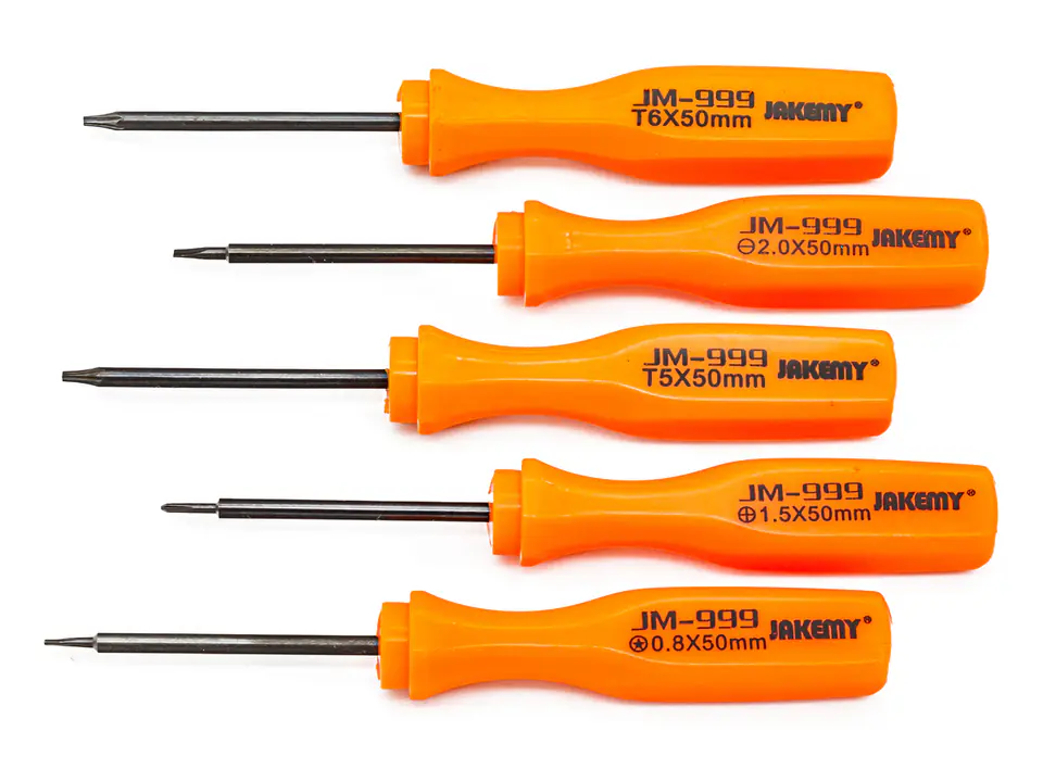 Professional Set of Screwdrivers, Jakemy Screwdrivers 5pcs