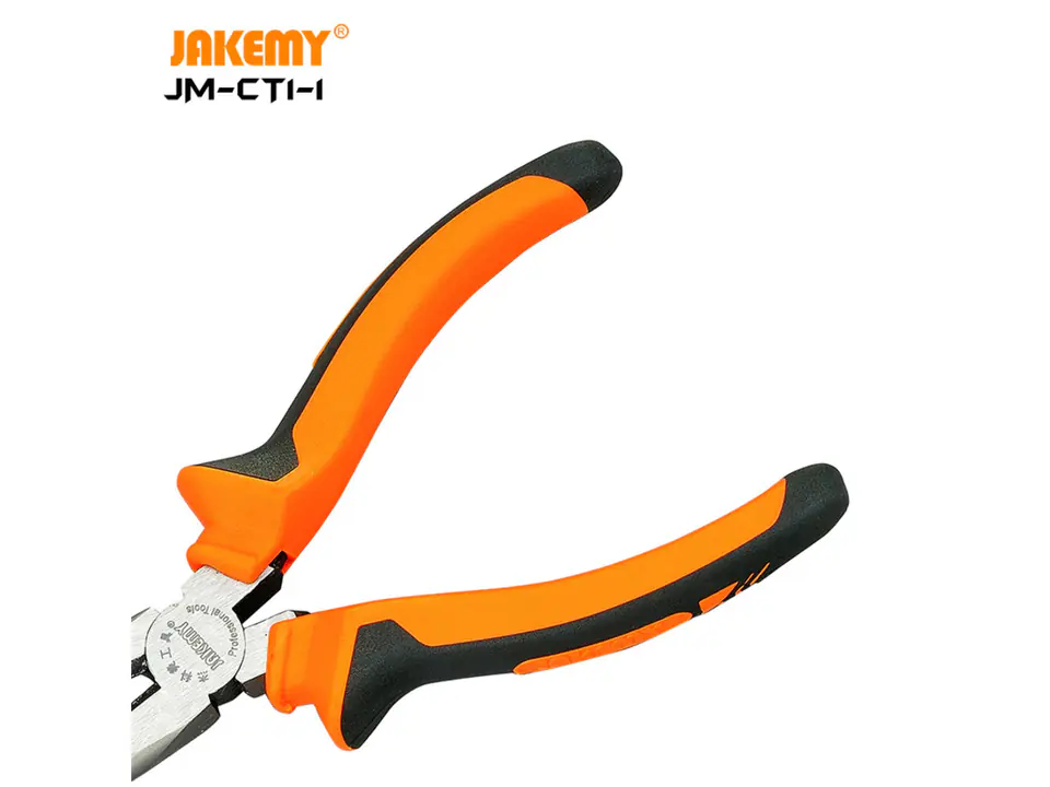 Jakemy Professional Pliers, Precision Flat Pliers, Modeling With Blade