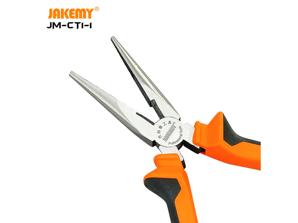 Jakemy Professional Pliers, Precision Flat Pliers, Modeling With Blade