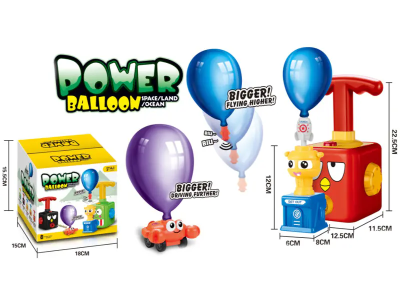 Balloon Launcher Aerodynamic Balloon Red Bird