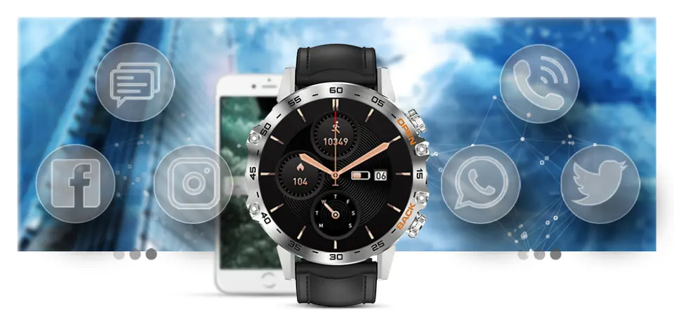 Smartwatch Gravity GT9-6