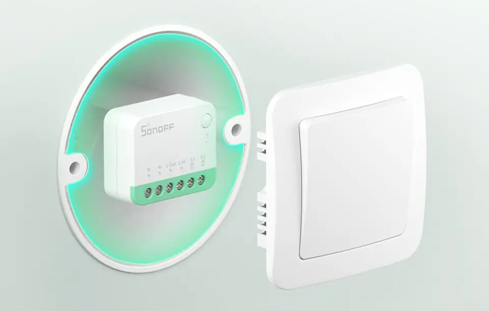 Inteligentny przełącznik WiFi Sonoff MINIR4M Matter (HomeKit, SmartThings)