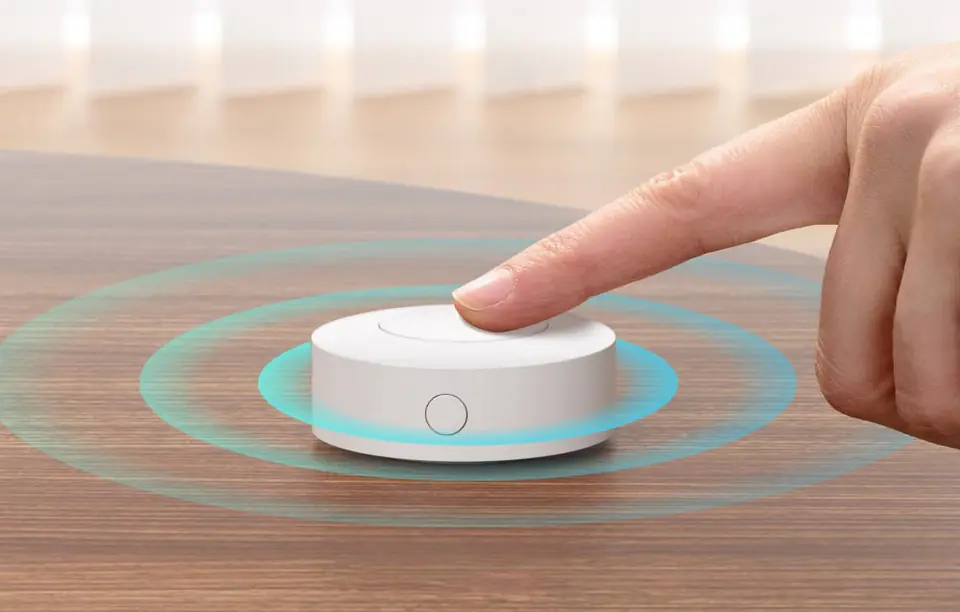 Inteligentny bezprzewodowy przycisk ZigBee Sonoff SNZB-01P (okrągły pilot)
