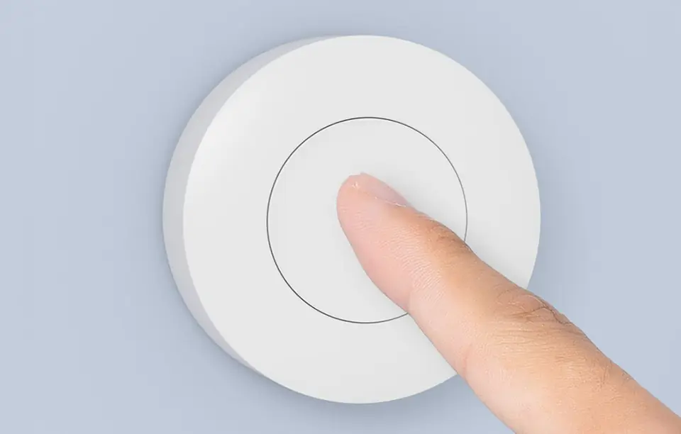 Inteligentny bezprzewodowy przycisk ZigBee Sonoff SNZB-01P (okrągły pilot)